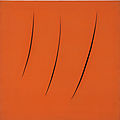 First retrospective of <b>Lucio</b> <b>Fontana</b> in the United States at The Metropolitan Museum of Art, New York