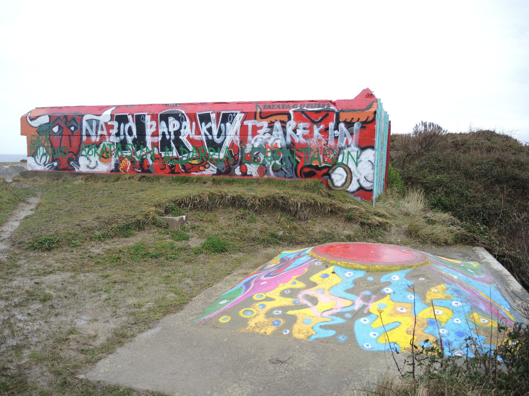 Hendaye, route de la corniche, blockhaus