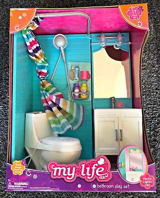 NIB-My-Life-As-Bathroom-Play-Set