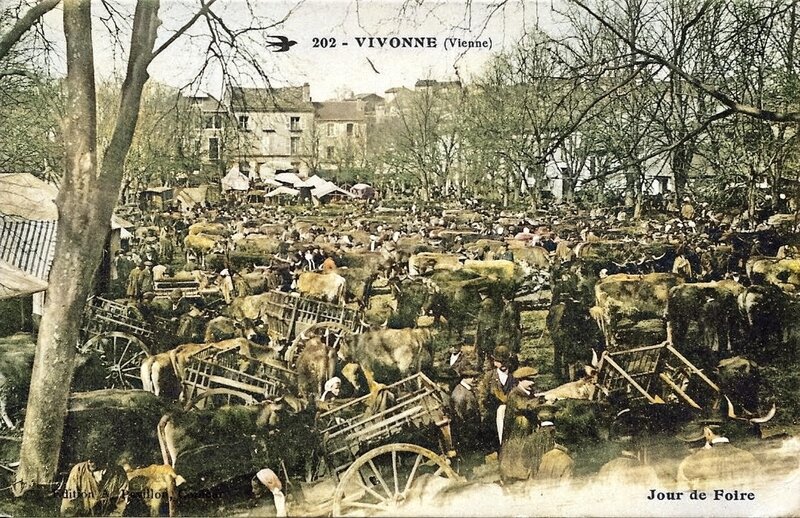 1920-04-05 - foire Vivonne b couleur