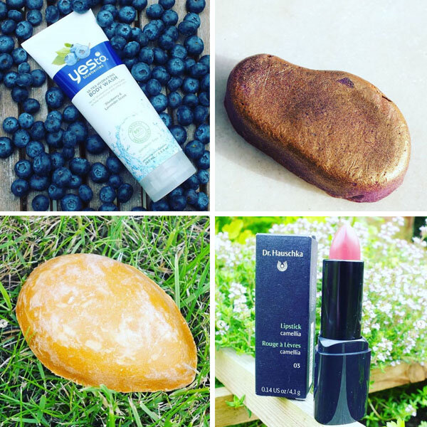post instagram yes to blueberry lush dr hauschka rouge à lèvres
