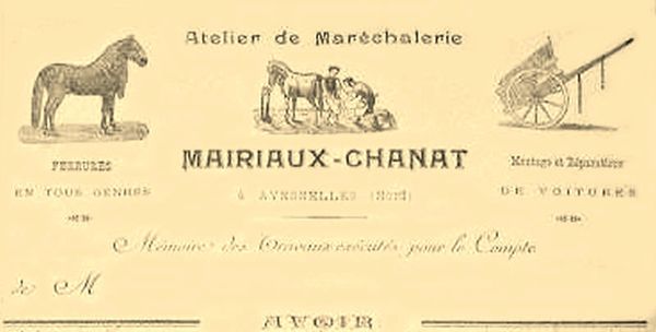AVESNELLES-Mairiaux-Chanat 1919