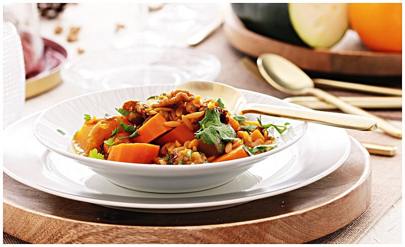 onepotpasta-butternut-courgette-datte-noix-carotte-risetti-omnicuiseur-vapeur-bassetemperature-plat-potimarron-orange