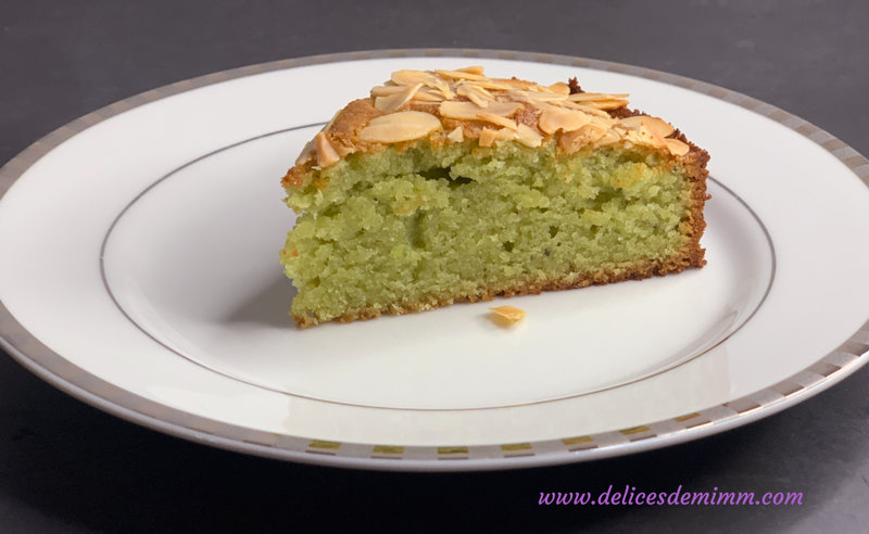 Gâteau fondant amandes-pistache pour l’anniversaire de mon blog 3
