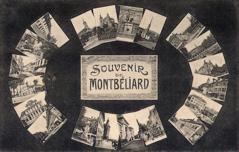 CPA Montbéliard Souvenir