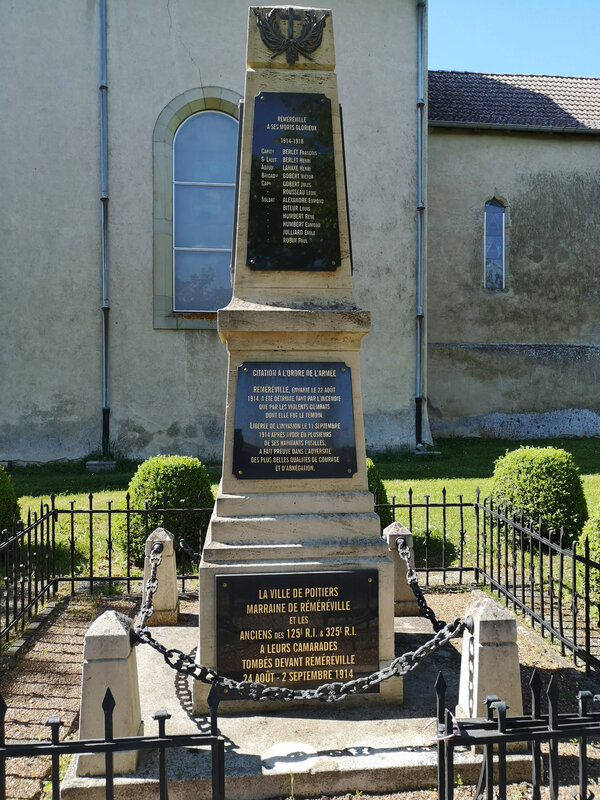 Réméréville Pentecôte 1935 monument aux morts (1)