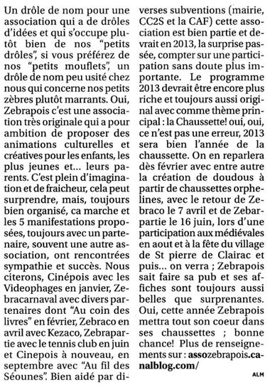 Art Petit Journal 3 janvier 2013 2