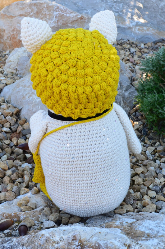 Gedeon; crochet; laine; amigurumi; La chouette bricole (9)