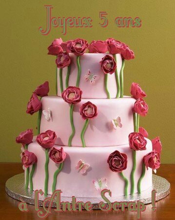 gâteau antre scrap