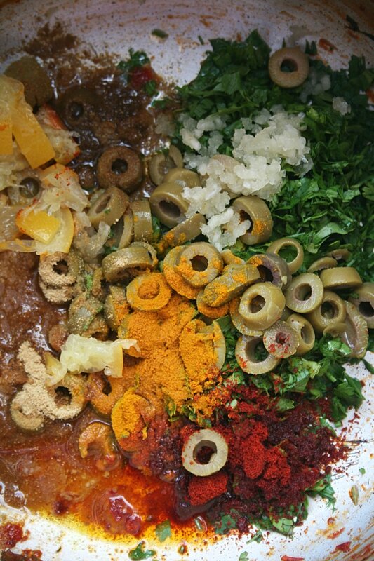 Salade de pourpier à la marocaine aux olives et citron confit- Passion culinaire 2