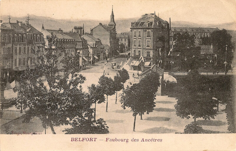 Belfort CPA Fbg Ancêtres Fontaine