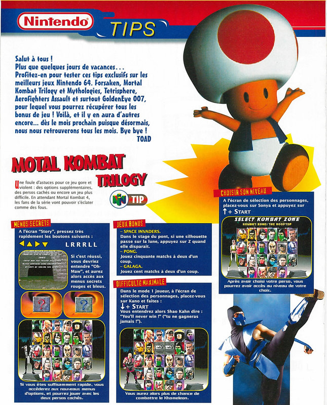 Nintendo Magazine 007 - Page 086 (Septembre 1998)