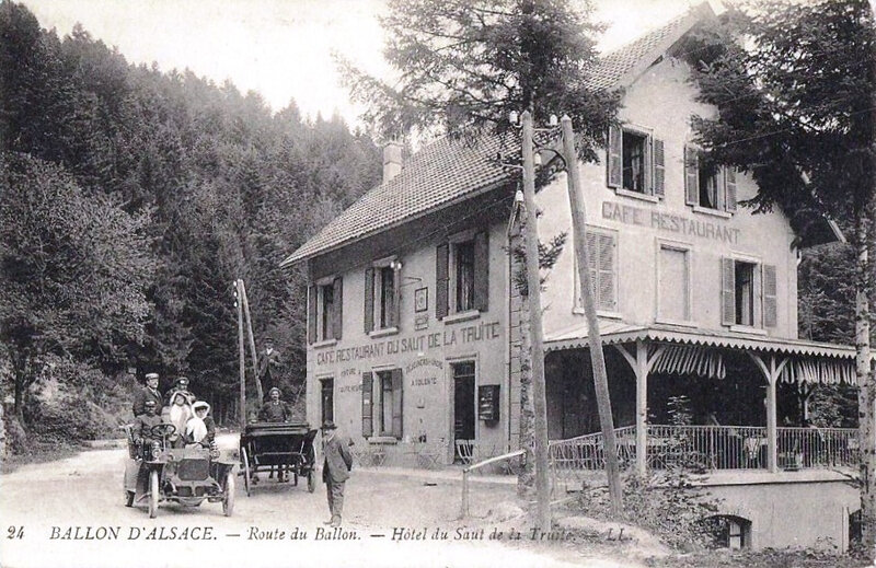 CPA Ballon d'Alsace Hôtel Saut de la Truite