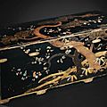 Grand coffre en laque, Japon, début du XVIIIe siècle
