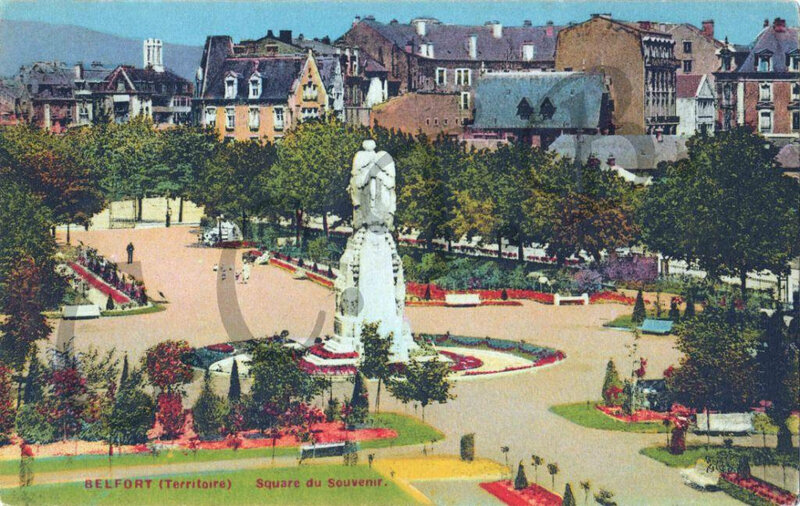 CPA Square du Souvenir 1930-39 CCTB