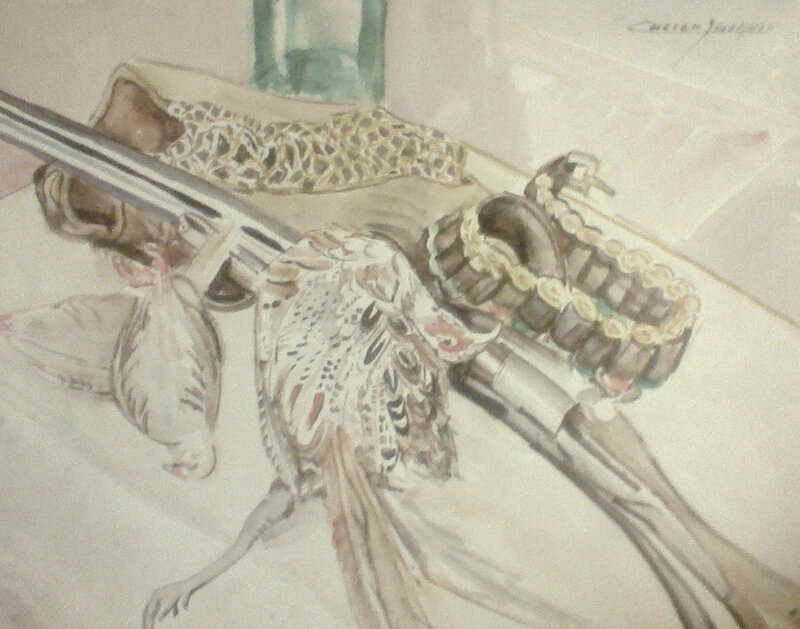 Lucien Jacques, Ritorno dalla caccia