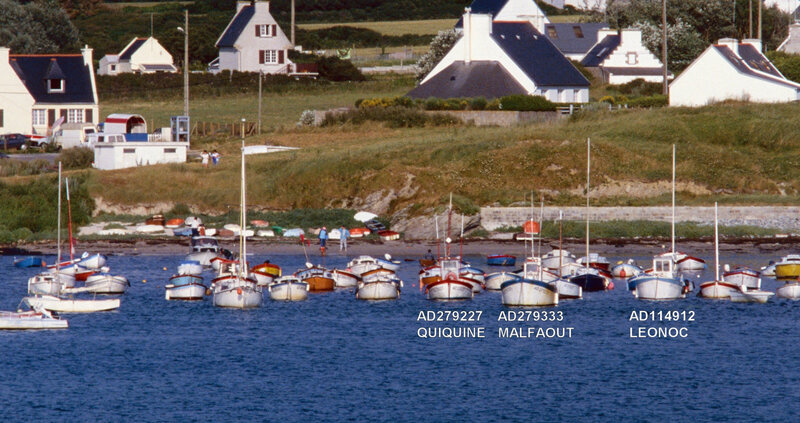 Ch39 - Les bateaux du Loch Primelin en 1987
