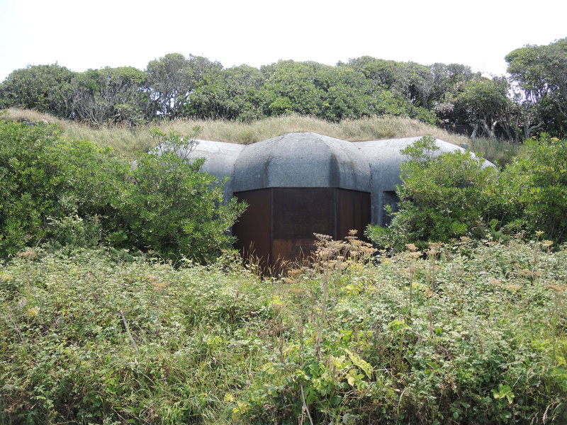 Saint-Jean-de-Luz, colline Sainte Barbe, promenade Chaliapine, blockhaus