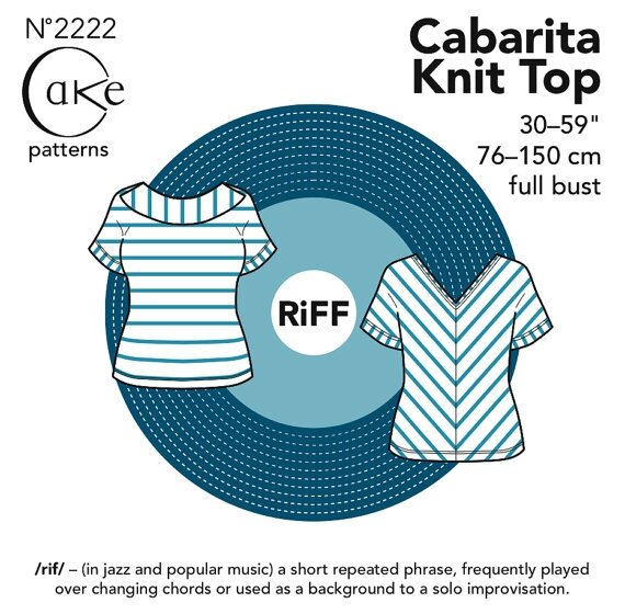 Cake Patterns - Cabarita Knit Top