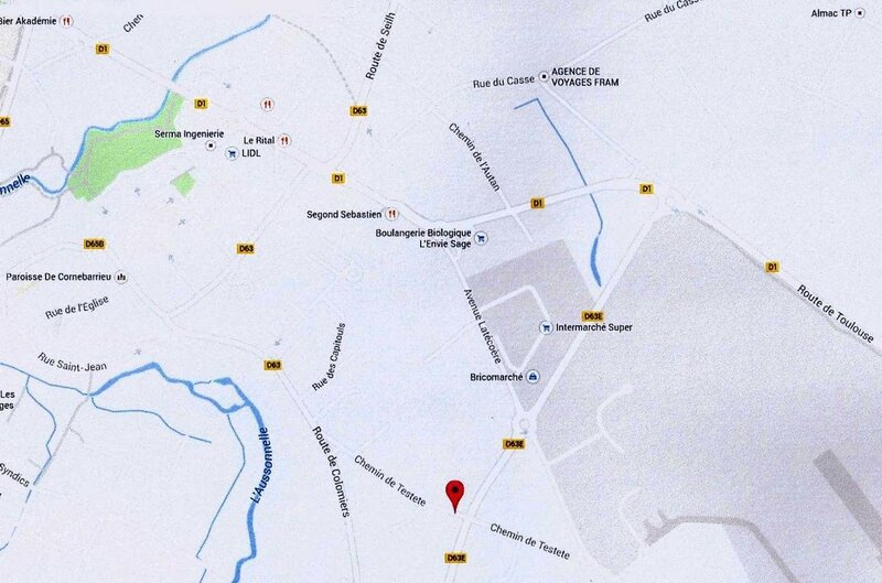 carte geo reduite