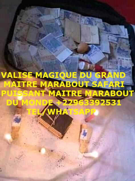 VALISE MAGIQUE DU GRAND MAITRE MARABOUT SAFARI