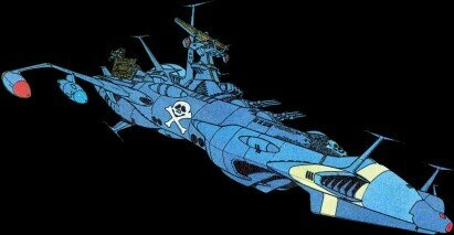 The Atlantis - Albator/Captain Harlock : r/StarshipPorn