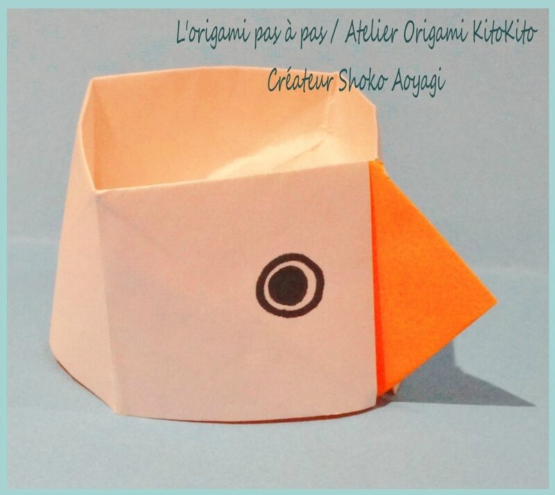 Atelier Origami KitoKito Tasse Oiseau