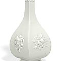 A <b>Böttger</b> <b>porcelain</b> quadrangular vase, circa 1715-20