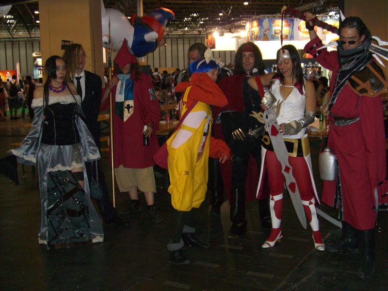 Groupe de cosplay