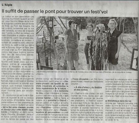 le festivol ouest france du 030810