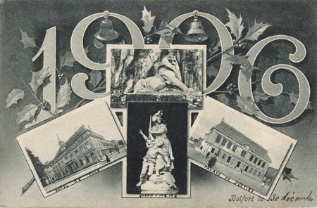 CPA Belfort Année 1906b