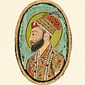 Portrait de Shah Jahan dans sa vieillesse, Inde, Empire moghol (1526-<b>1857</b>)