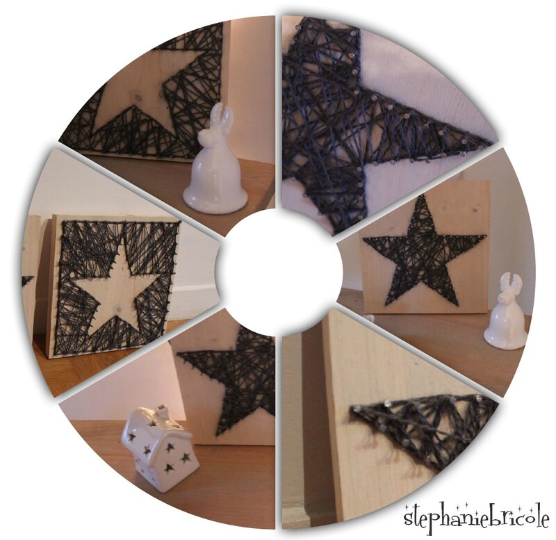 diy deco fil tendu cadre tuto