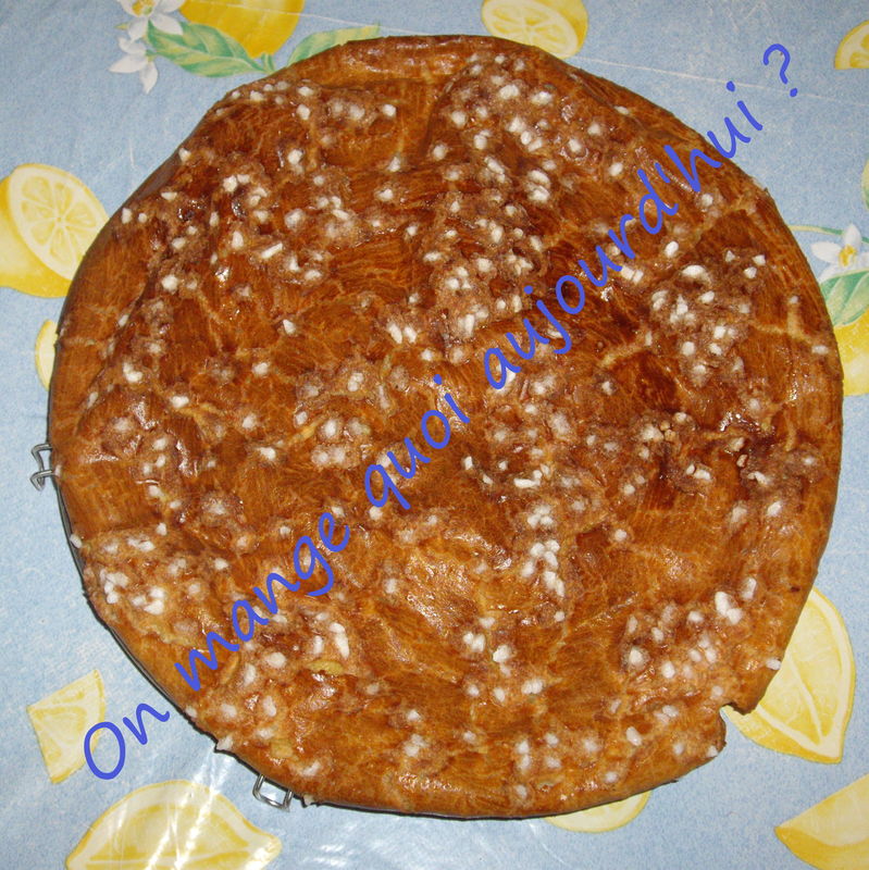 Ma galette franc-comtoise recettes dessert Ma galette comtoise