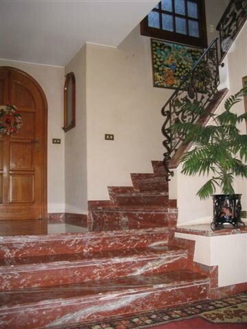 Scala con ringhierina
