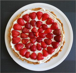 Ma tarte aux fraises version 2013