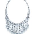 Formely in the Doris Duke Collection. A superb <b>diamond</b> <b>fringe</b> <b>necklace</b>