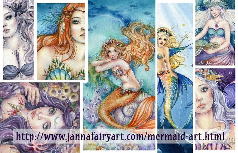 janna proskovina mermaid art