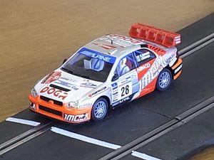 18-La Subaru de la vainqueure