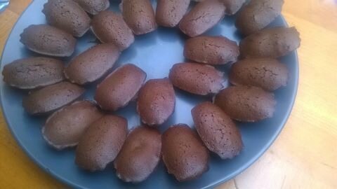 Minis madeleines gourmandes