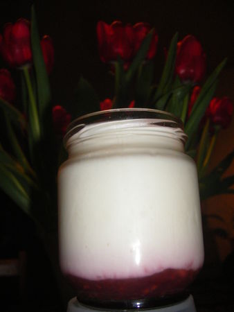 recettes dessert Yaourt à la confiture de bananes