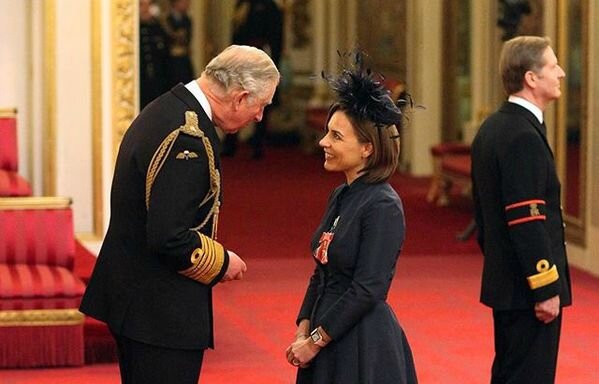 claire williams obe 2017 prince charles