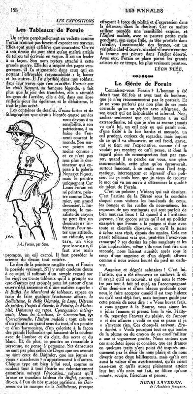 Les annales forain