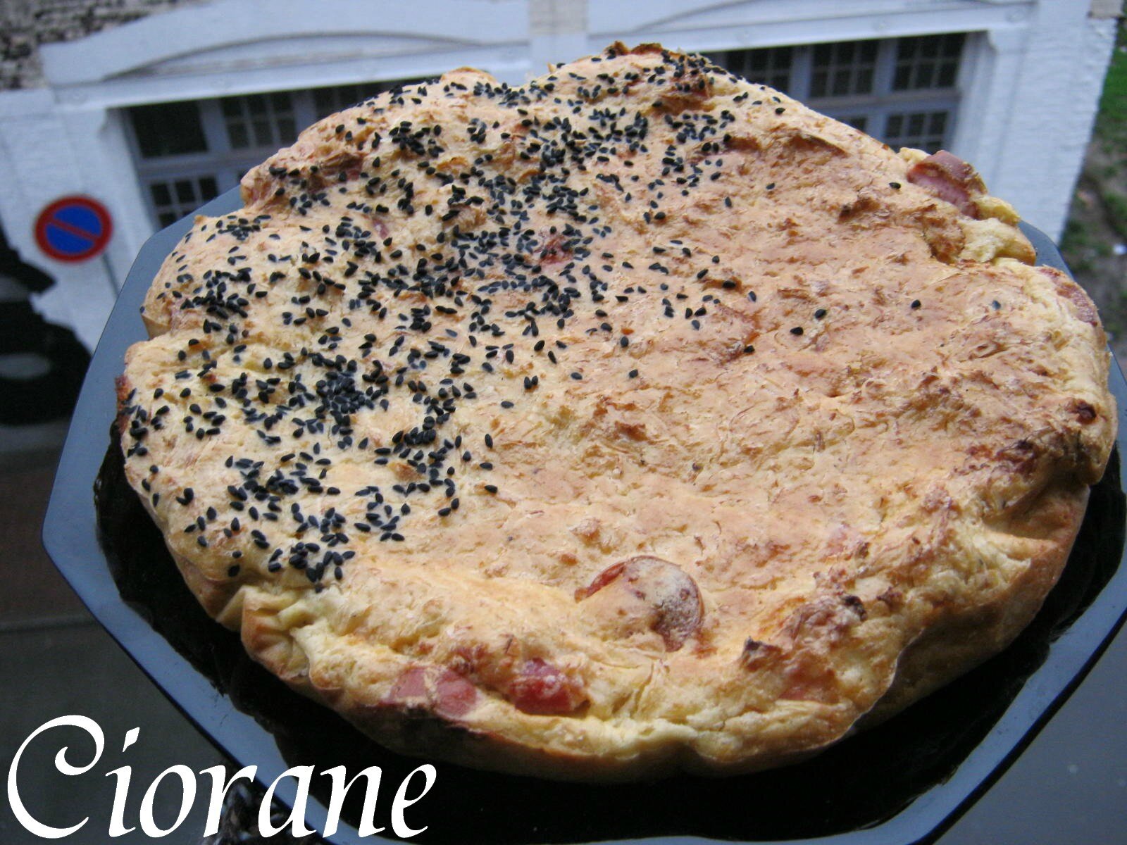 Clafoutis de restes de choucroute La Cuisine de Quat