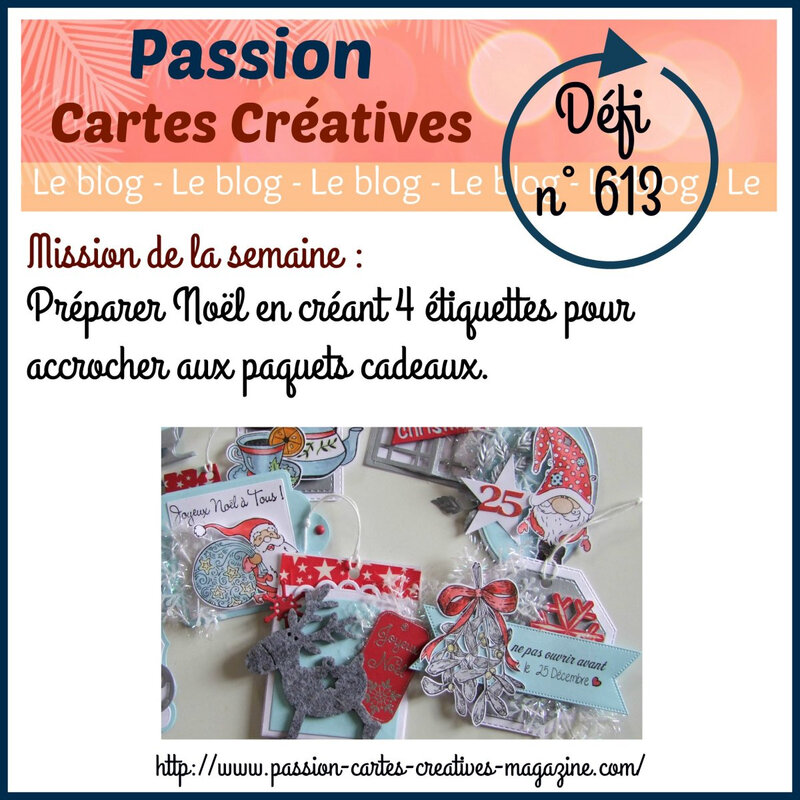 613 - 4 étiquettes cadeaux 14 nov 2019