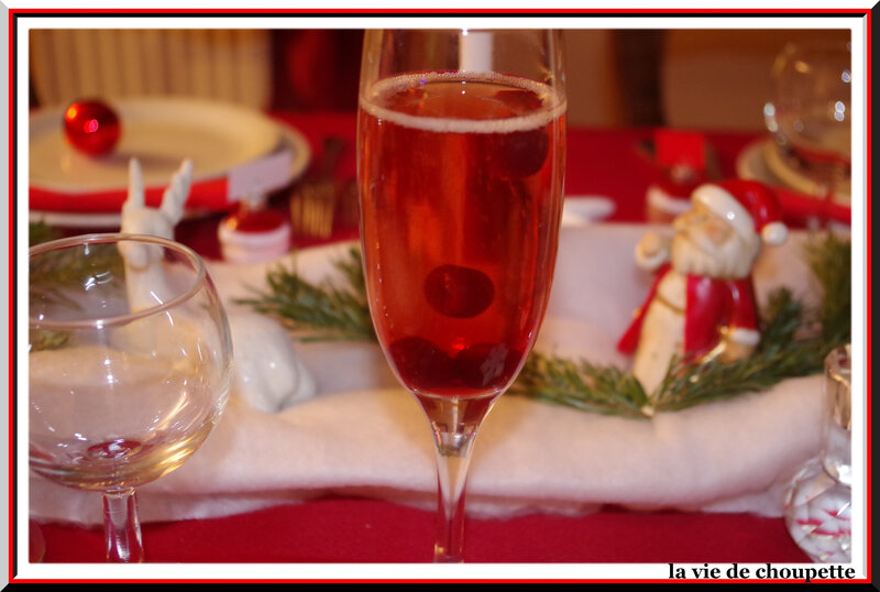 cocktail griottines-crémant