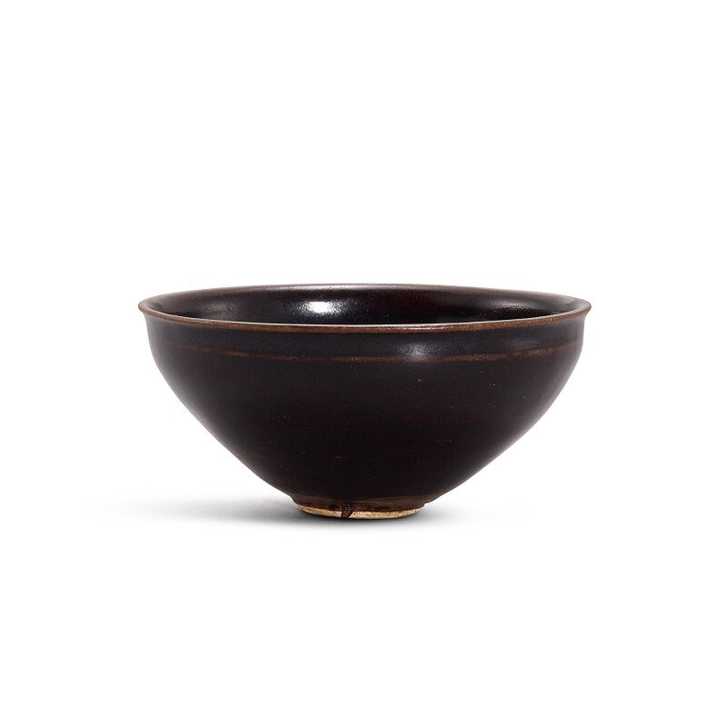 A Jizhou 'leaf' bowl, Song dynasty