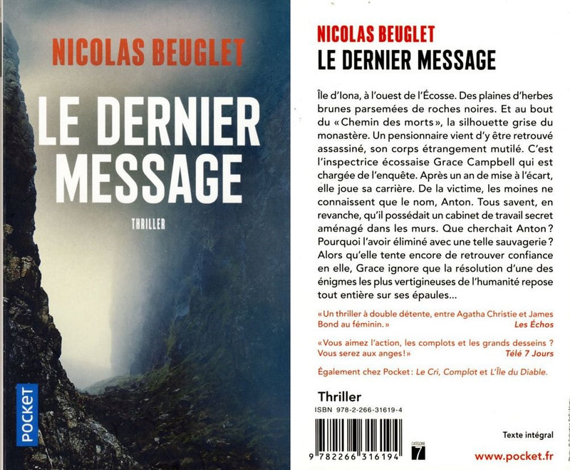 1 - Le-dernier-message- Nicolas Beuglet