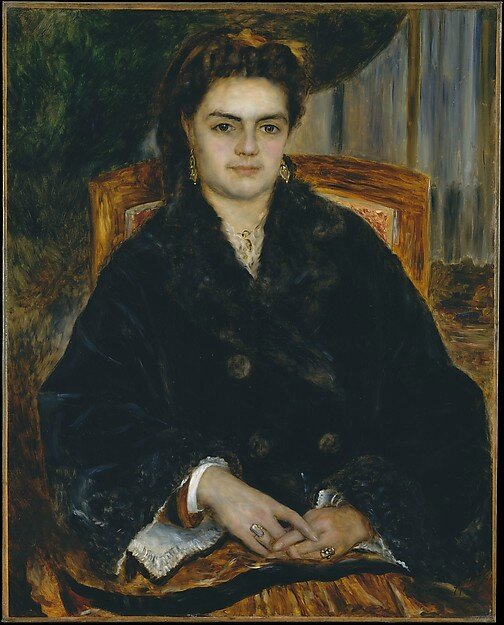 Renoir, madame Edouard Bernier, 1871