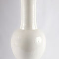 A large `<b>blanc</b> de <b>chine</b>` yenyen vase. <b>China</b>, Qing dynasty, 18th century